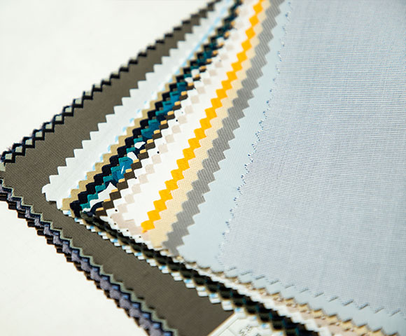 A vast variety of our fabric selection