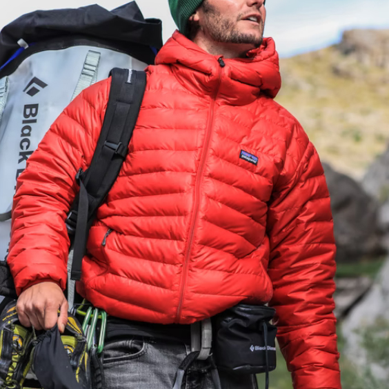 Down jackets ideal for thermal insulation