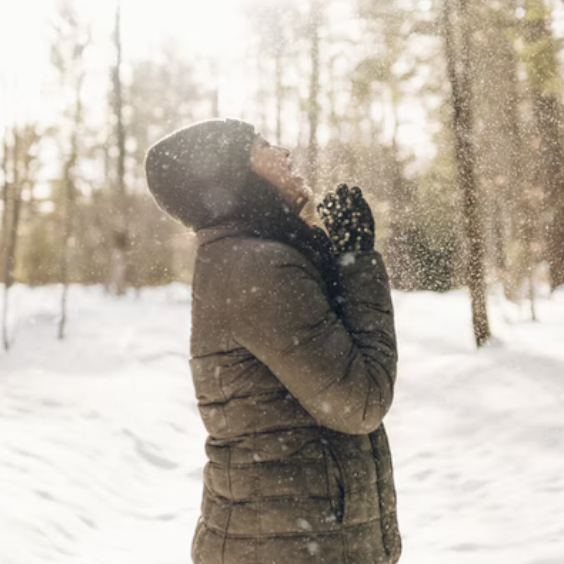 Down jacket for winters