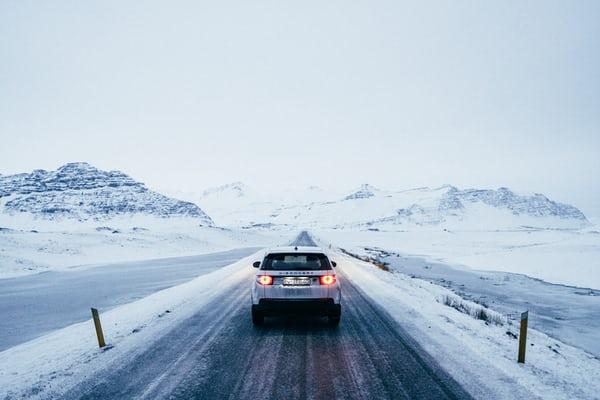 Car in snow