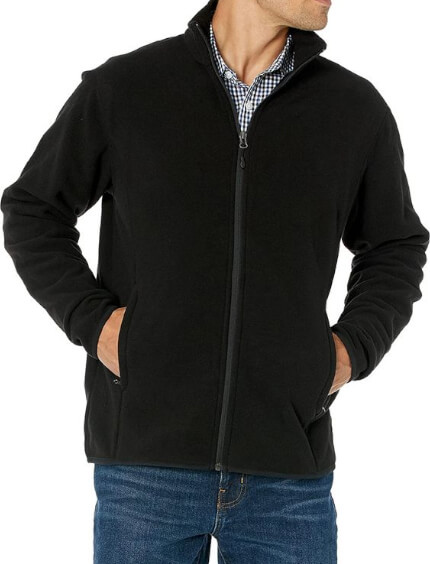 Fleece jacket for men