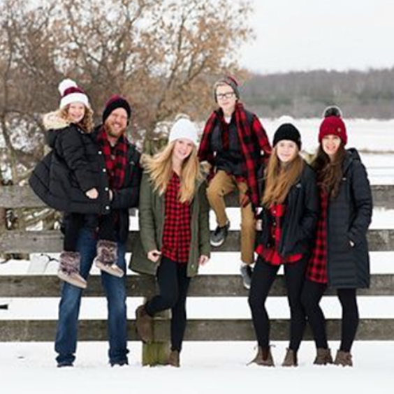 Winter family photo shoot